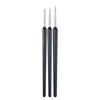 Pincel para nail art 3 em um conjunto de caneta para pintura caneta para escultura armadura de fototerapia francesa armadura de cristal