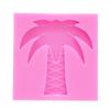Molde de Silicona con Forma de Palmera de Coco Molde para Decoración de Pastel de Fondant Pastel de Chocolate Molde para Hornear DIY