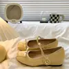 Sapatos de Salto Interno Baixo Estilo Francês Femininos 2026 Nova Moda Primavera Verão Retrô Estilo Ballet Sapatos Mary Jane Prata