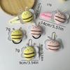 Pulsera de abeja de dibujos animados colorida, Juguete de peluche para boda, Pulsera para niños, Muñeca creativa, Regalo