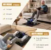 Stepper eléctrico casero, equipo de fitness, dispositivo de entrenamiento de rehabilitación, máquina de ejercicio para extremidades inferiores para personas mayores, plegable y con control remoto
