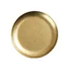 Placa de Aço Inoxidável 304 Placa Coreana para Churrasco Self-service Bandeja para Artesanato Disco para Bolo Prato para Comida Ocidental Prato para Frutas de Churrasco