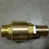 Válvula de retención de boca de pagoda Insertar Manguera de goma Válvula unidireccional Doble cabeza Boca de cobre con resorte Funda de válvula de flujo inverso Manguera de goma de alambre de acero Válvula de tubería de agua