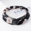 Accesorios para el Cabello Estilo Japonés y Coreano Diadema Cruzada Ancha con Estampado de Lunares Vintage Diadema de Cinta Dulce y Sencilla