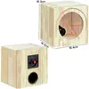 Altavoz Modificado para Audio de Coche Altavoz 1.5 pulgadas 3.5 pulgadas 4 pulgadas 5 pulgadas 6.5 pulgadas 8 pulgadas Gabinete Vacío Uso en Casa