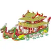 Maqueta de portaaviones de empresa rompecabezas 3D de papel bloques de construcción ensamblables casa de juegos para jugar en familia juguetes
