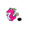 Año del Dragón nuevo metal broche pequeño insignia de dragón linda pin decorativo creativo de ropa de Dragón accesorios