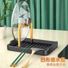 Estante de Almacenamiento para Encimera de Cocina de Fábrica Fuente Estante Multifuncional para Tapas de Ollas Vertical sin Taladro Estante de Almacenamiento para Tabla de Cortar Espátula