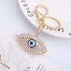 Creativo Transfronterizo Ojos Azules Colgante de Bolso al Por Mayor Amazon Llavero Colgante Ojo del Diablo Adorno de Metal