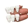 Raíz de asta blanca de alta porcelana pay tres vías estrellas zaki cuentas sueltas pintadas a mano accesorios de juego de texto Pulsera de cuentas DIY lote