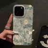 Funda de Teléfono de Estilo Chino Novedosa y de Moda con Patrón de Nube para iPhone 15, Funda Dura de PC de Gasa de Pluma, Cubierta Protectora de Gama Alta para Apple 17 Venta al por Mayor