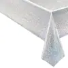 Amazon Transfronteiriça Plástico Holográfico Laser Toalha de Mesa Descartável Festa de Aniversário Feriado Casamento Decoração Toalha de Mesa Laser