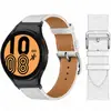 Adequado para Samsung Galaxy Watch 6 Classic Watch Pulseira de Couro Genuíno Watch5/4 Couro Curvo