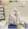 Bolso de Pecho con Estampado de Mariposas para Mujer, Bolso de Hombro Casual Estilo Nacional para el Trabajo, Bolso Cruzado Multiusos para Chicas de Secundaria y Preparatoria