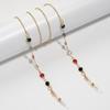 Cadena de Gafas de Moda Transfronteriza, Accesorio Sencillo de Seis Colores, Cadena Metálica Antideslizante para Colgar del Cuello, Cadena Colgante Antiperdida, Envío Gratis O