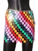 AYJ2026 Falda de lentejuelas sexy estilo callejero europeo y americano cruzada en Amazon Y20217 minifalda ajustada ceñida moderna