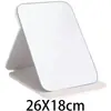 Nuevo Espejo de Tocador Portátil Plegable de Pie para Dormitorio Estudiantil Oficina Hogar Espejo Espejo Espejo de Maquillaje de Escritorio Escritorio