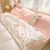 Saco de Dormir à Prova de Sujeira em Algodão Puro, Saco de Dormir Individual de Viagem em Algodão Puro, Lençol, Capa de Edredom, Saco de Dormir de Viagem Portátil Tudo-em-Um para Viagens de Negócios em Hotel