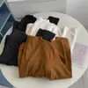 Camisa de Base de Manga Longa de Veludo Australiano com Design Irregular e Múltiplos Botões, Gola Alta Parcial, Veludo Alemão Dupla Face, Top Quente e Moderno
