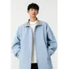 Chaqueta de retazos a cuadros para hombre, primavera y otoño, diseño retro, sin capucha, solapa estilo americano, chaqueta para pareja