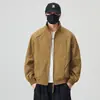 Chaqueta casual 2026, ropa exterior para hombre, colección primavera/otoño, marca de moda, talla grande, ropa de primavera, moda masculina, cortavientos, estilo retro americano