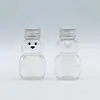 Atacado de fábrica transparente grau alimentício 45ml garrafa de mel de urso