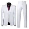 Terno Terno Masculino Estilo Coreano Slim-fit Terno de Negócios Masculino Três Peças Profissional Traje Formal Traje do Padrinho Traje de Casamento do Noivo
