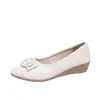 Zapatos de Mujer de Moda Estilo Nuevo Zapatos Planos para Mujer de Suela Blanda 2026 Talla Grande Zapatos Planos Versátiles de Punta Baja Mocasines con Lazo para Mujer