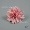 Flores Artificiais de Dália Atacado Decoração de Caminho de Casamento Chapéu de Crisântemo de Tecido Guirlanda com Flores Abastecimento Transfronteiriço