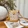 Bolsa Saco Versátil Estilosa de Alta Qualidade para Mulheres 2026 Nova Estampa Vintage Bolsa de Ombro Bolsa Transversal