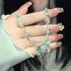 ¡Collar de Mariposa Atmosférico y Romántico de Primavera y Verano! Cadena para Clavícula de Mujer con Cuentas de Lujo Accesible Versátil Diseño de Doble Capa Fresco y Dulce