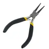 Mini pinzas transfronterizas de 4.5 pulgadas pinzas de punta fina pinzas de punta plana pinzas para bricolaje pinzas para joyería juego de 8 piezas