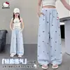 Pantalones Ligeros de Verano para Niñas 2026 Nuevo Estilo para Niños Medianos y Grandes Frescos Transpirables Holgados Físicos Repelentes de Mosquitos Pantalones