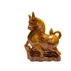 Adornos de Cerámica Tang Sancai de Toro Adornos para el Hogar Sala de Estar Escritorio Toro del Zodiaco Doce Animales Toro de la Fortuna Artesanías Decoraciones