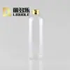 En stock para botella cosmética de plástico PET de 300 ml, subbotella, tapa de aluminio, botella de plástico, botella de 300 ml con tapa de aluminio, botella de embalaje