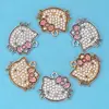 Al por mayor Versión Coreana de Nuevo Creativo Colgante Individual Dibujos Animados Gato Kt Aleación con Goteo de Aceite Collar Pulsera Colgante Joyería Accesorios DIY