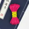 20 m Fio de poliéster para amarração chinesa cor 5 linhas corda trançada à mão fio para joias DIY atacado