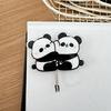 Copyright Gancho de puerta de panda caricatura estudiante Yiwu pequeña mercancía baño pequeño regalo gancho acrílico sin perforación