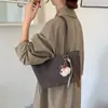 Bolsa de ombro transfronteiriça 2026 nova, de grande capacidade, fashion e moderna, bolsa tote simples e versátil, estilosa