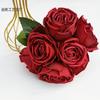 Princesa Mei Arranjo de Flores com Buquê de Rosas de 7 Cabeças Arranjo de Flores Guia de Corredor Flores Artificiais Buquê da Noiva Buquê Estilo Coreano