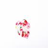 Pendientes acrílicos vintage rojos florales flores colgantes pendientes diy accesorios de joyería material al por mayor