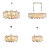 Lustre de cristal de luxo leve, estilo francês para villa com 6 luzes, luminária de teto de alta qualidade para quarto principal, luminária de sala de estar, ferro, outros materiais não especificados