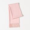 [100 cachecol de cashmere] cachecol de cashmere de cor sólida pesada feminino inverno cachecol de menina rosa de alta qualidade para namorada