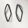 Anillo de sonido para pilar A del Civic 23 ABS modificado para Honda 11ª generación 22 Civic triángulo interior bocina lentejuelas decorativas Y