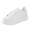 Zapatillas Blancas Primavera y Otoño 2026 para Mujer, Zapatos Deportivos de Suela Gruesa Estilo Coreano, Zapatos Casuales de Tabla, Zapatillas Planas para Estudiantes, Talla Grande para Venta Transfronteriza
