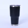 Taza de coche para cerveza de 30 oz transfronteriza, taza térmica de acero inoxidable 304, taza simple fría para hielo, taza de agua portátil para acompañar