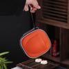 Dehua jade graso de oveja juego de té de viaje traje una tetera tres tazas elaboración de té chino portátil con tapa tazón camping al aire libre taza exprés