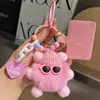 Lindo Colgante Llavero de Coche de Briquetas de Piel Sintética de Conejo Rex Muñeco de Peluche Popular Exquisito Colgante para Mochila Escolar Regalo