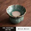 Filtro de Chá Criativo de Cerâmica de Poros Ultra Finos de Alta Qualidade Coador de Chá Flor de Lótus Infusor de Chá Retro Chinês Forno Ge Rachadura de Gelo