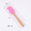 Espátula de Silicona para Hornear en Casa, Forma de Corazón para el Día de San Valentín, Resistente a Altas Temperaturas, Raspador de Pasteles, Herramientas para Hornear Festivas en Stock